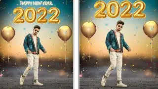 New Year Photo Editing 2022 || Happy New Year Photo Editing 2022 || 2022 photo editing