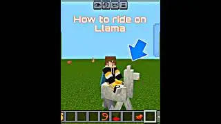 How to ride? What's the use of Llama 🦙 in Minecraft full explanation in tamil #llama#minecraft#tamil