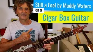 Still a Fool by Muddy Waters 3 string cigar box guitar lesson