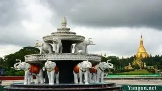 People's Square and Park Yangon Myanmar