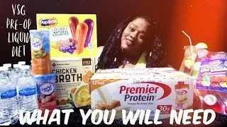 VSG PRE-OP LIQUID DIET !!!! THE ESSENTIALS YOU WILL NEED TO DO YOUR #14DAYPREOPLIQUIDDIET