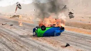 Jet Truck's WILD Road Rage - Desert Pursuit!