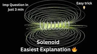 Solenoid Explained in 3 Minutes | Magnetic Field💥