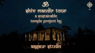 🔱 Shiv Mandir Project Tour  Handcrafted Stone Temple with Brick Vault Roof  Aagaur Studio