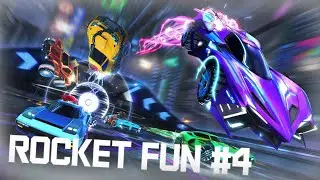 Rocket Fun I Нарезка Голов, Сейвов, Голевых Передач и Комбинаций I Rocket League (#4)