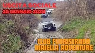 CLUB MAIELLA ADVENTURE - Uscita Sociale Gennaio 2026 #landrover #4x4 #toyota #jeep #fuoristrada