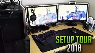 15 Year Old's Ultimate Gaming Setup Tour 2018!