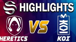 LOS HERETICS VS MOVISTAR KOI HIGHLIGHTS - LEAGUE OF LEGENDS - SUPERLIGA VERANO - JORNADA 4