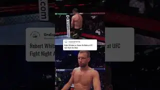 Robert Whitaker vs. Reinier de Ridder at UFC Fight Night Abu Dhabi