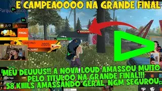 É CAMPEAO! LOUD AMASSOU MUITO COM 60 KILLS NA GRANDE FINAL E FOI NO ULTIMO SEGUNDO O TITULO DECIDIDO