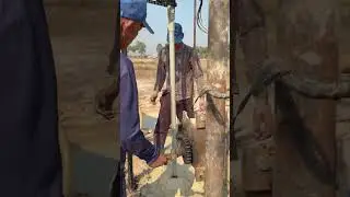 Domestic deep water well drilling process- Good tools and machinery make work easy