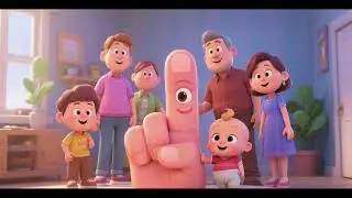 Finger-Familienlied | Baby Finger, wo bist du | Kinderlieder & Nursery Rhymes