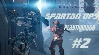 Halo 4 Spartan ops - Sniper Alley Walkthrough