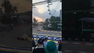 Best view at Singapore F1 Marina Bay Street Circuit