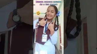 school morning routine as a 8th grader ♡#shorts #morningroutine