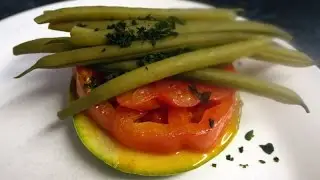 Vegetable Stacks - Presentation is Everything