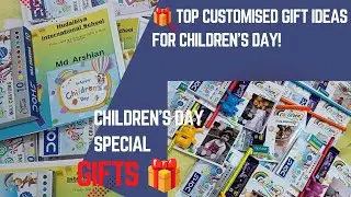 &ldquo;Unique Gift Ideas to Make Children&rsquo;s Day Extra Special!&rdquo;. #gifts #customisedgift #trending 