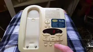 Uniden EXA915 900 MHz Cordless Speakerphone with Digital Answering System Test (w/o handset)