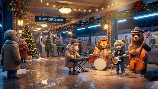 Silent Snow Christmas Animal Band &mdash; 24/7 Soft Chill Beats