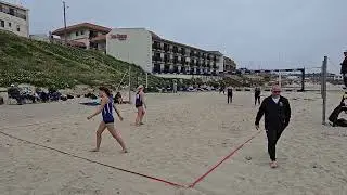 MB Beach Volleyball Jane & Marley vs St Joe Set 1