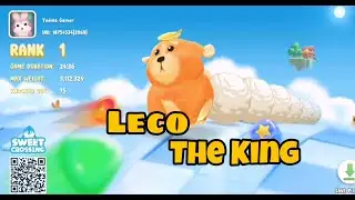Sweet Crossing snake.io: Leco the king || World Record.