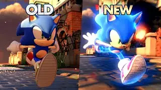 Новые анимации бега для Sonic Forces...