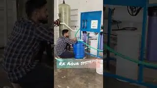 2000 LPH Ro plant membrane cleaning(@tulagapuhariprasad )