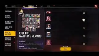 Free fire free rewards by ffcs event