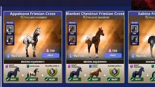 Breeding A Horse in Hrt ~ Horse Riding Tales