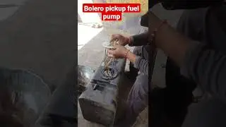 Bolero pickup fb 2020 model fuel pump service