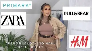 Autumn Try in Haul - Primark, Zara, H&M, Pull & Bear | 2020