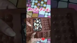 Chocolate Mould🍫#foryou #fyp #youtubeshorts #shorts #ytshorts #meesho #mould #chocolate #meeshofinds