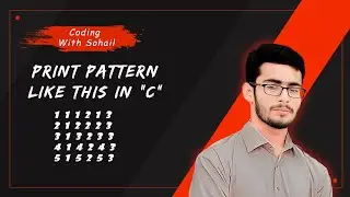 Pattern 11 || C Programming || Coding With Sohail
