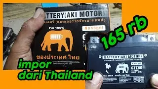 aki motor yang bagus dan tahan lama