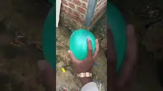 JUMPING ON WATER BALLOON TRICK! AMAZING BALLOON TRICK #short #Ep288