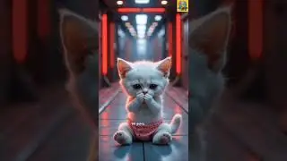 🐾🚀Kitten Sneaks into Rocket Hits Self-Destruct by Mistake💥 #kitten #rocket #cartoon