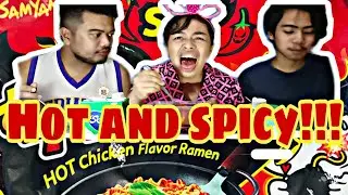 SPICY NOODLES CHALLENGE GONE WRONG WITH JEREMIAH AND KYLE CASTILLO | UBE JAMZ VLOG #016