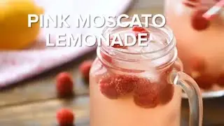 How to Make Pink Moscato Lemonade