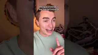being a criminal in the marvel universe #comedy #funny #shorts