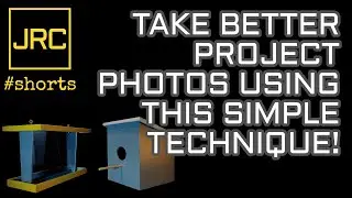 How to take better project photos using this simple technique! #shorts