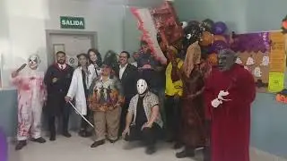 Halloween celebration at MCUSA tool mexico 