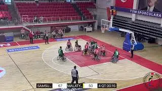 Tekerlekli Sandalye Basketbol Süper Ligi
SAMSUN BESK VS MALATYA BŞB