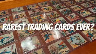 The FIRST Superman Trading Cards? 1940 Gum Set Shocks Non-Sport Collectors!