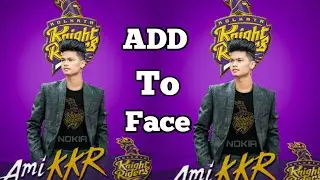 IPL Team Photo Editing Tutorial || ipl photo editing 2020 || Add To Face