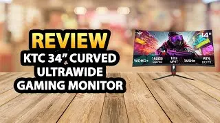 KTC 34 Inch Curved Ultrawide Gaming Monitor ✅ Review