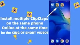 Install multiple ClipClaps on the same phone and run them simultaneously