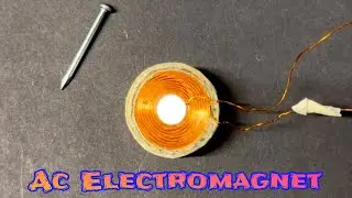 Do AC electromagnets attract iron objects? 🧲