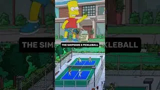 Even the Simpsons jumped on the Pickleball trend 👀🏓🔥