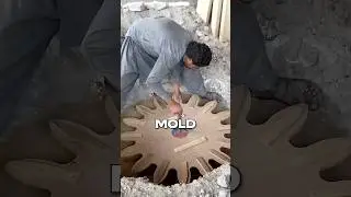 DIY Handmade Milling Machine Gear #shortsvideo #shorts #handmade