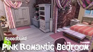 Pink Romantic Bedroom | Speed Build | The Sims 4
